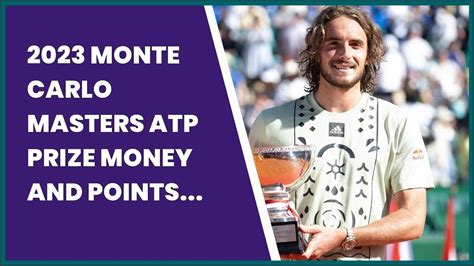 atp monte carlo prize money.